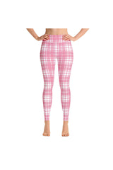 Plaid Well With Others Yoga Leggings - Objet D'Art