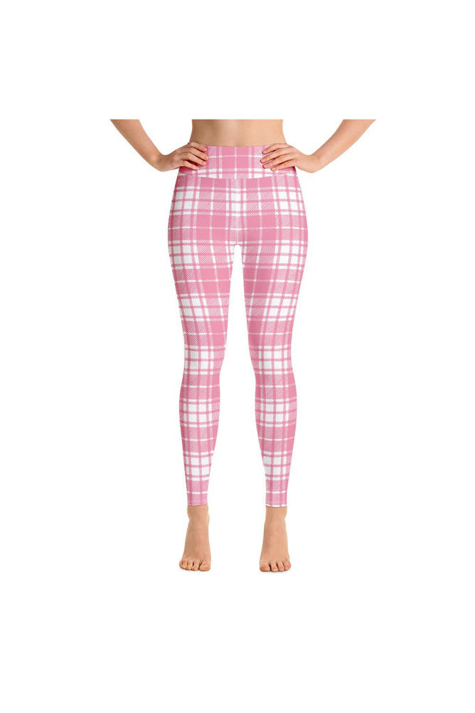 Plaid Well With Others Yoga Leggings - Objet D'Art