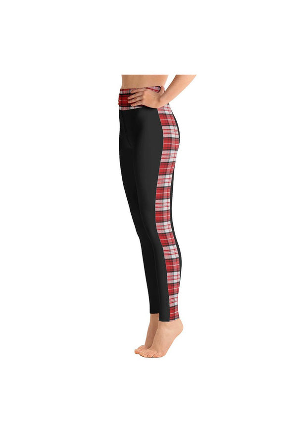 Tartan To Excel Yoga Leggings - Objet D'Art