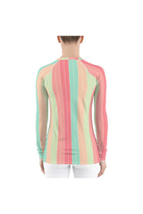 Pastel Princess Women's Rash Guard - Objet D'Art