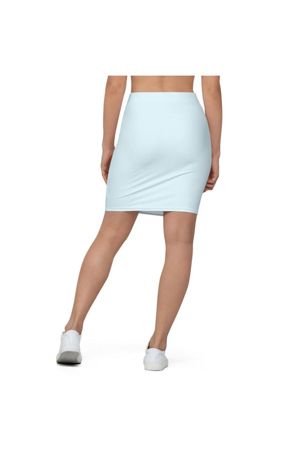Baby Blue Pencil Skirt - Objet D'Art