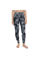 Skull Garden Yoga Leggings - Objet D'Art