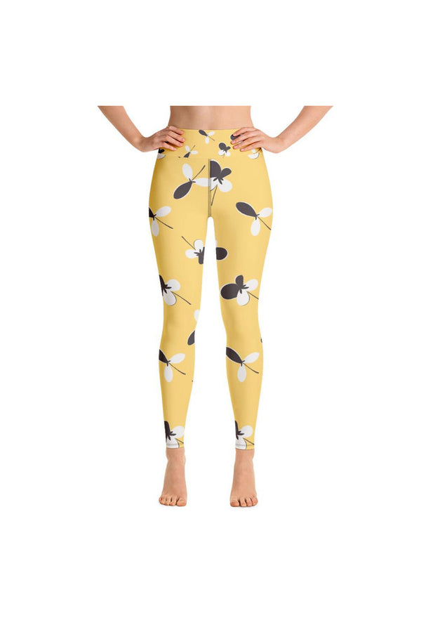 Golden Meadow Yoga Leggings - Objet D'Art