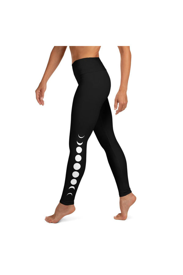 Lunar Phases Yoga Leggings - Objet D'Art