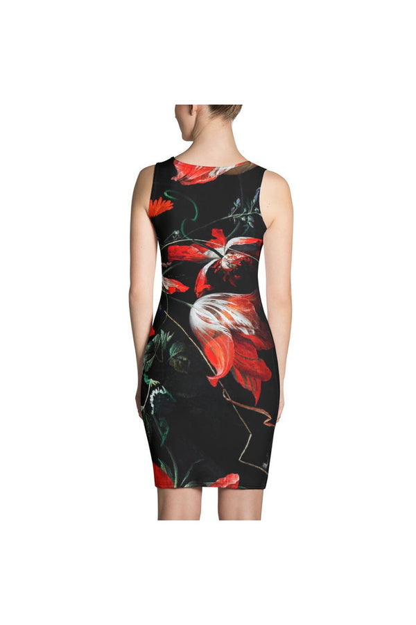 The Overturned Bouquet  Sublimation  Dress - Objet D'Art