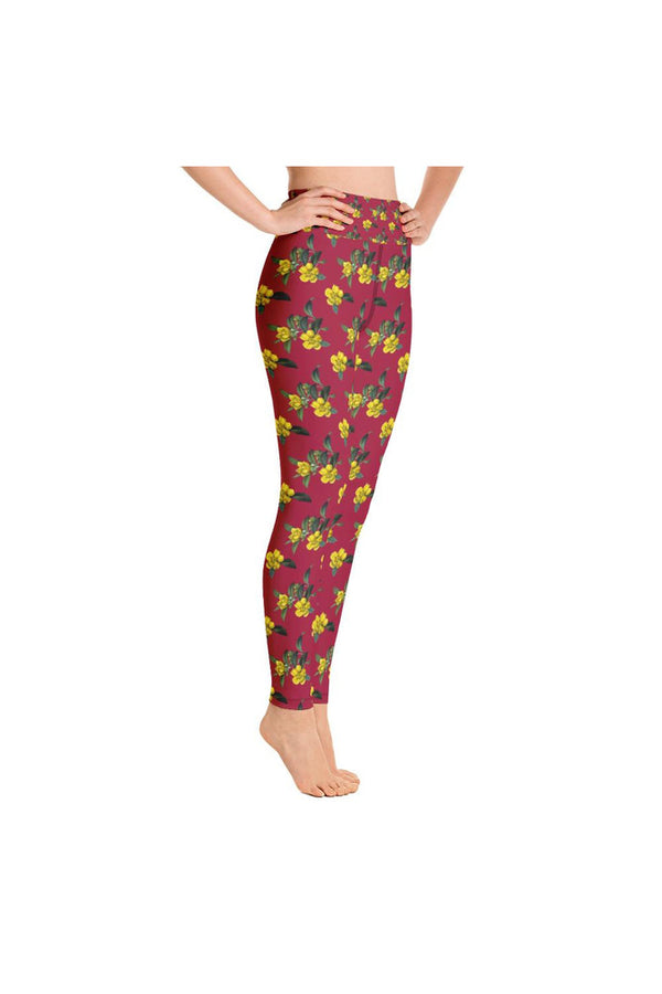 Golden Guinea Yoga Leggings - Objet D'Art