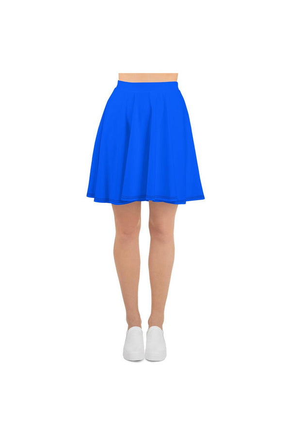 Rainbow Blue Skater Skirt - Objet D'Art
