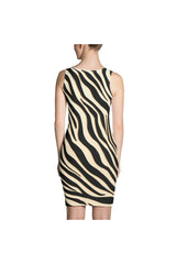 Zebra Print Sublimation Dress - Objet D'Art