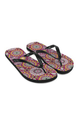 Pink Carnival Flip-Flops - Objet D'Art