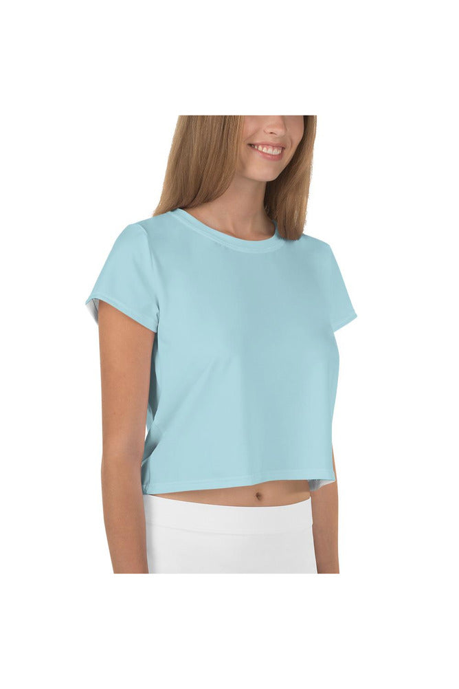 Baby Blue Crop Tee - Objet D'Art