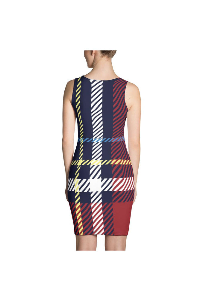 Tartan Sublimation Cut & Sew Dress - Objet D'Art