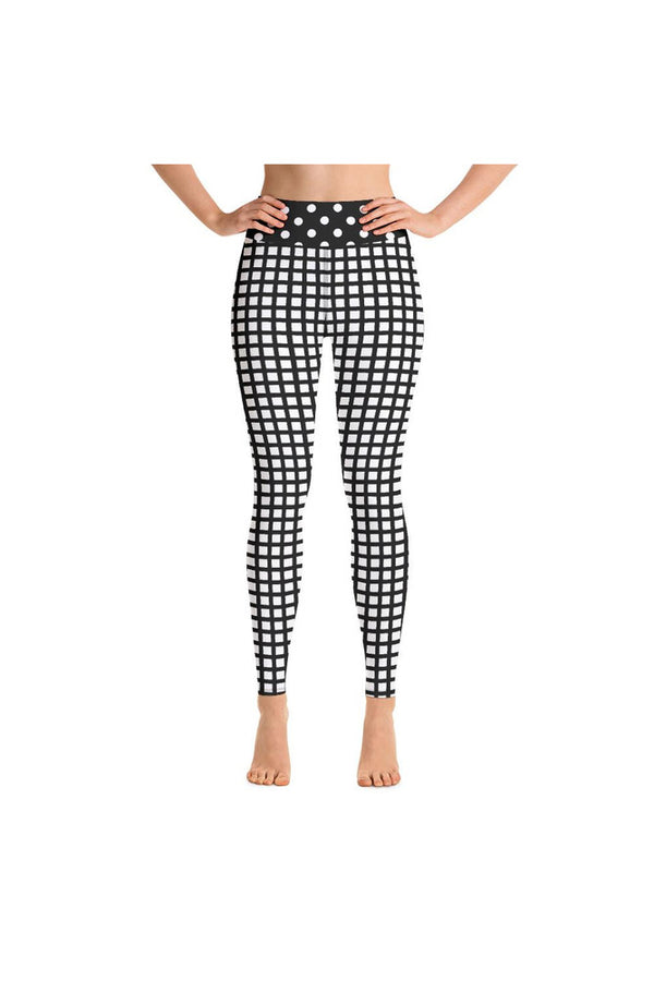 Dot Matrix Yoga Leggings - Objet D'Art
