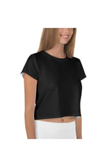 Black Crop Tee - Objet D'Art