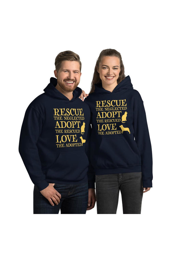 Rescue Animals Unisex Hoodie - Objet D'Art