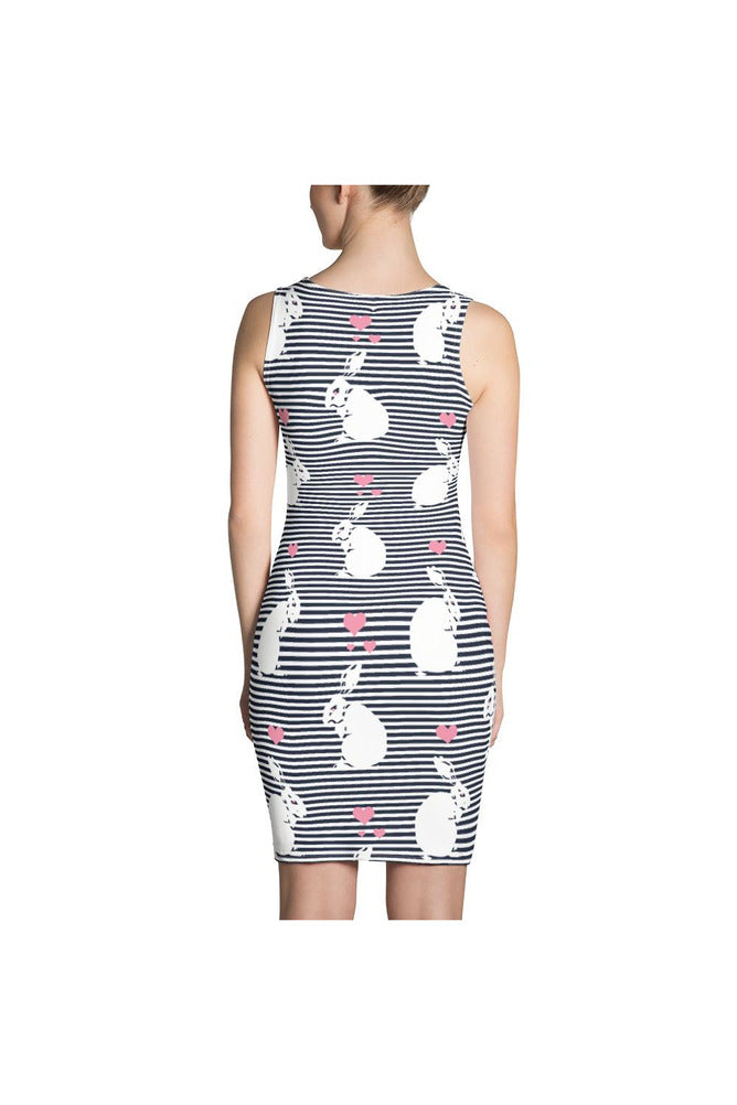 White Rabbit Sublimation Cut & Sew Dress - Objet D'Art