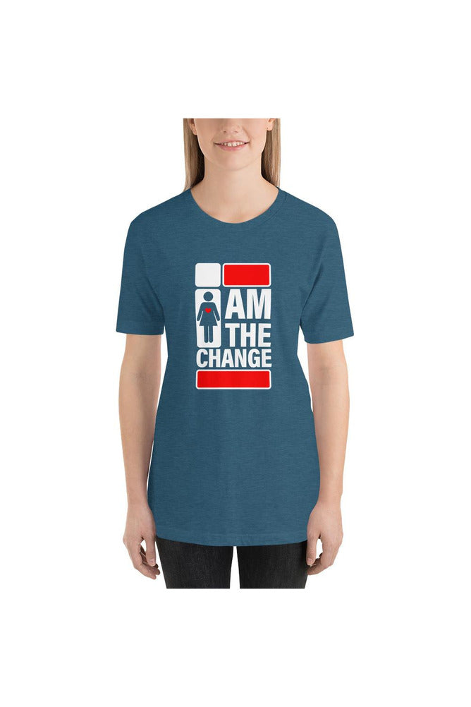 I AM THE CHANGE Short-Sleeve Unisex T-Shirt - Objet D'Art