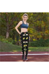 Floral Yoga Leggings - Objet D'Art