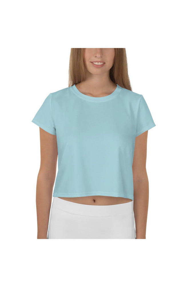 Baby Blue Crop Tee - Objet D'Art