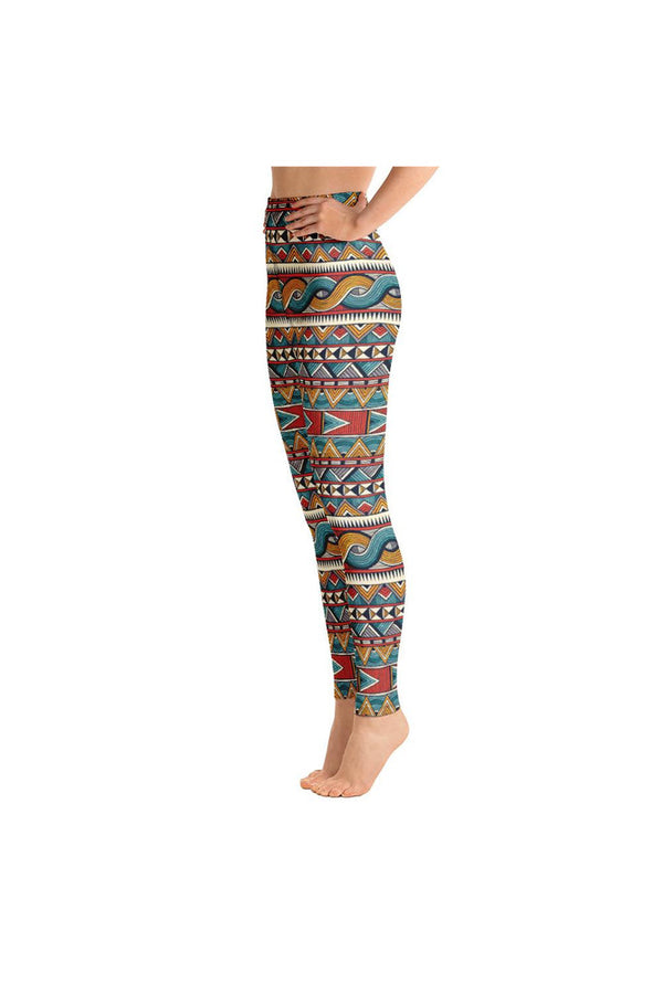 Tribal Yoga Leggings - Objet D'Art