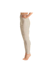 Striped Yoga Leggings - Objet D'Art