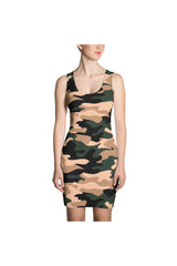 Camouflage Coolness Sublimation Cut & Sew Dress - Objet D'Art