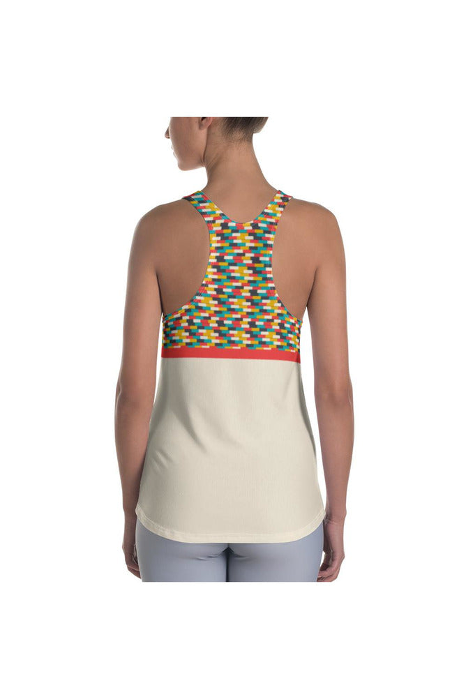 Confetti Field Day Women's Racerback Tank - Objet D'Art Online Retail Store