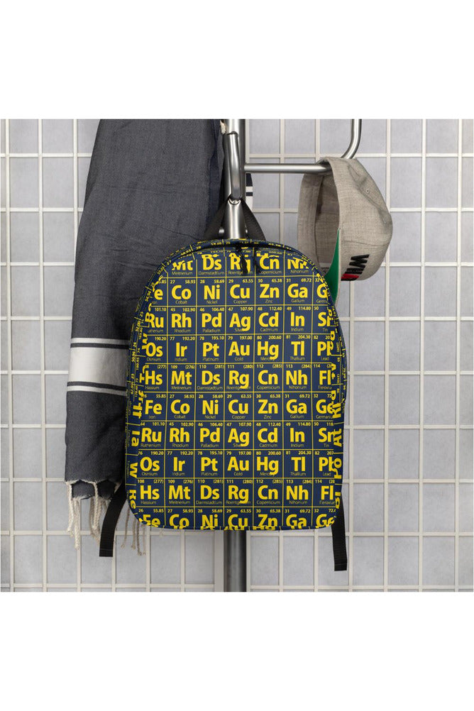 Periodic Table Minimalist Backpack - Objet D'Art