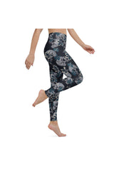 Skull Garden Yoga Leggings - Objet D'Art