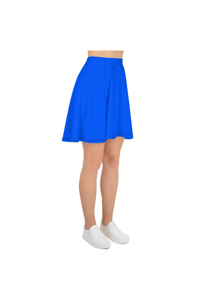 Rainbow Blue Skater Skirt - Objet D'Art