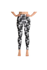 Puzzled Yoga Leggings - Objet D'Art