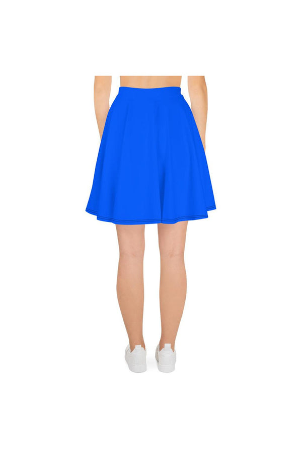 Rainbow Blue Skater Skirt - Objet D'Art