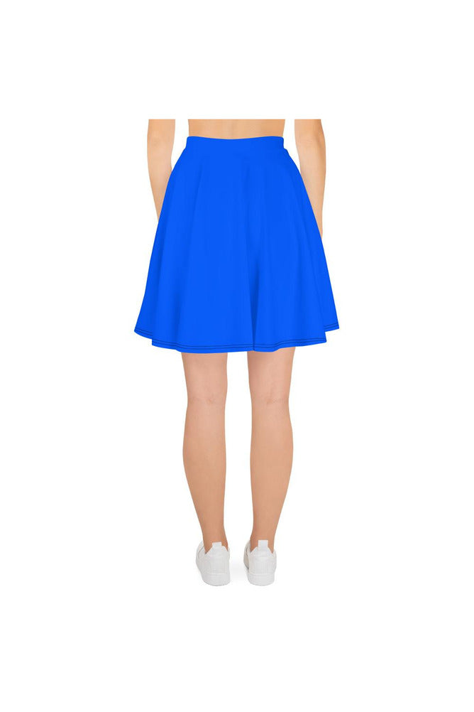 Rainbow Blue Skater Skirt - Objet D'Art