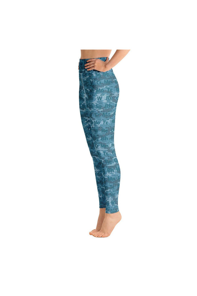 Chem Camo Yoga Leggings - Objet D'Art