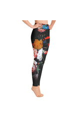 The Overturned Bouquet Yoga Leggings - Objet D'Art