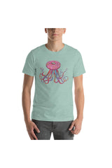 Doughnutopus Unisex Short Sleeve Jersey T-Shirt with Tear Away Label - Objet D'Art Online Retail Store