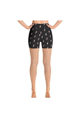 Lightning Bolt Yoga Shorts - Objet D'Art