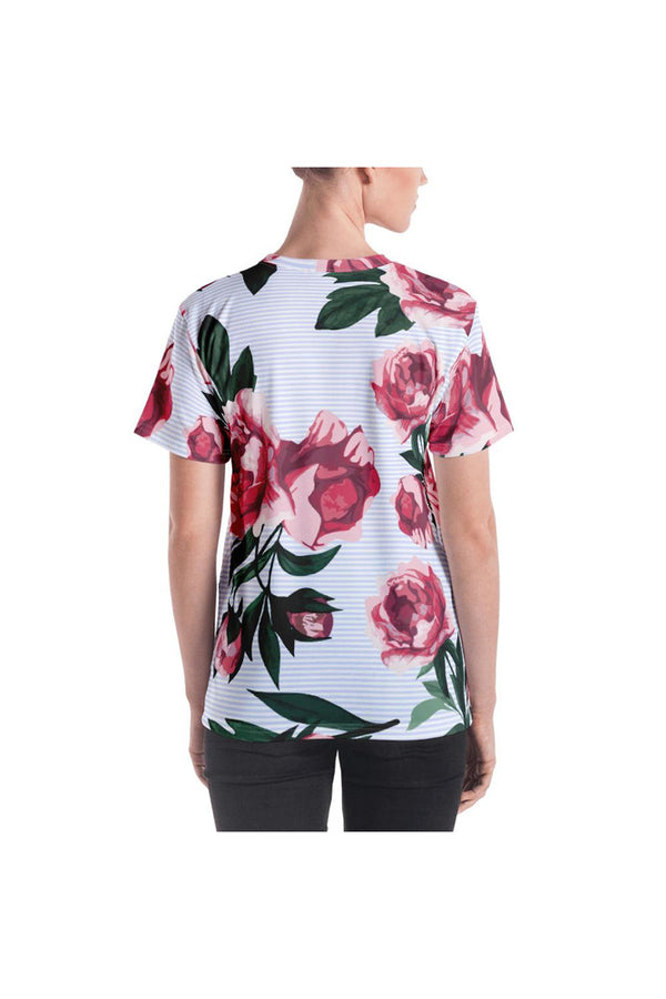 Pink Rose Women's T-shirt - Objet D'Art