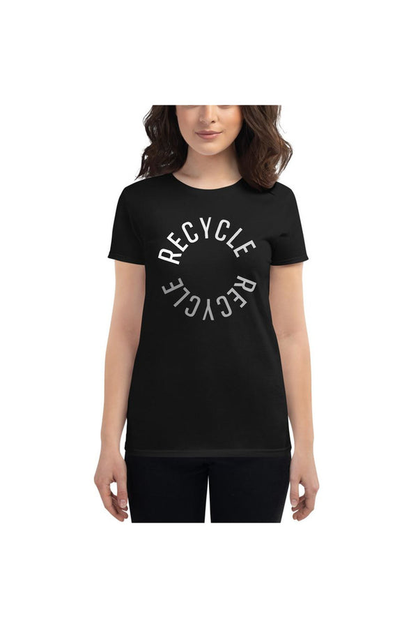 Recycle Women's short sleeve t-shirt - Objet D'Art