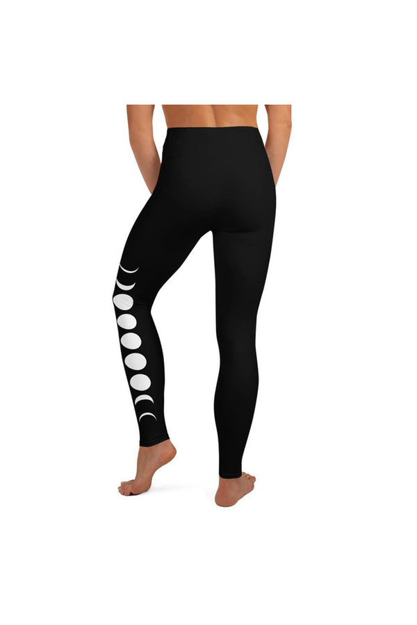 Lunar Phases Yoga Leggings - Objet D'Art