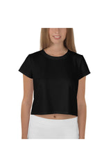 Black Crop Tee - Objet D'Art