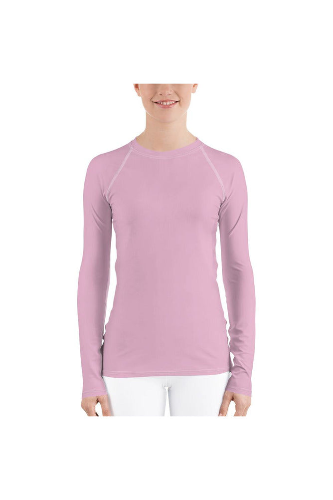 Pressed Rose Women's Rash Guard - Objet D'Art