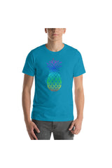 Pineapple Rainbow Short-Sleeve Unisex T-Shirt - Objet D'Art