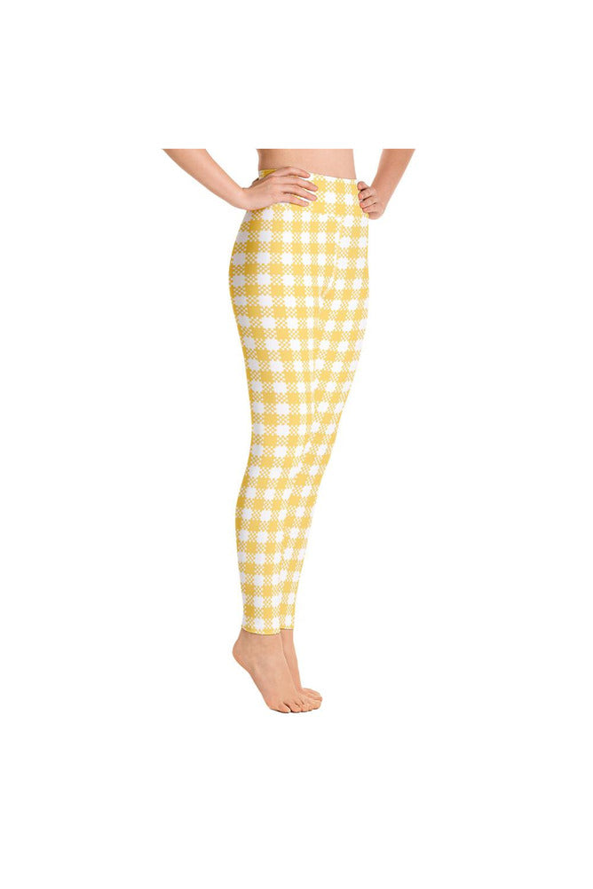 Gingham Yoga Leggings - Objet D'Art