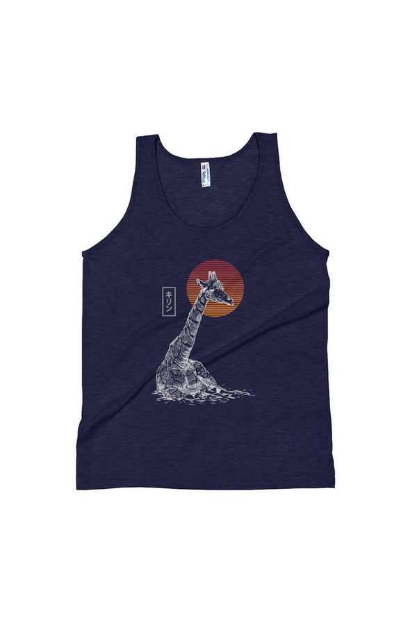 Giraffe in the Sun Unisex Tank Top - Objet D'Art