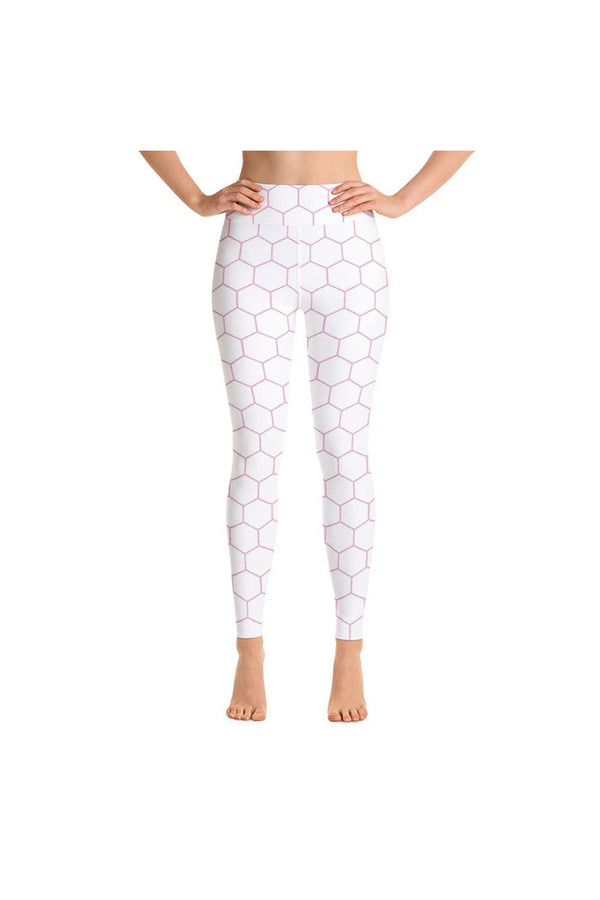 Honey Comb Yoga Leggings - Objet D'Art