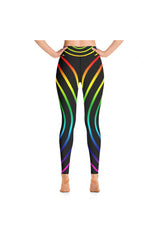 Spectral Colored Yoga Leggings - Objet D'Art