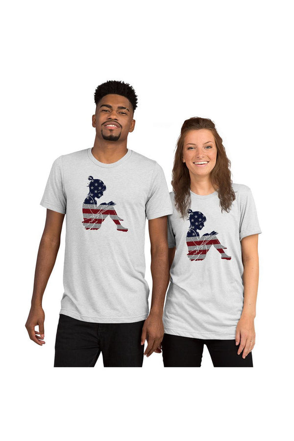 American Reader Short sleeve t-shirt - Objet D'Art