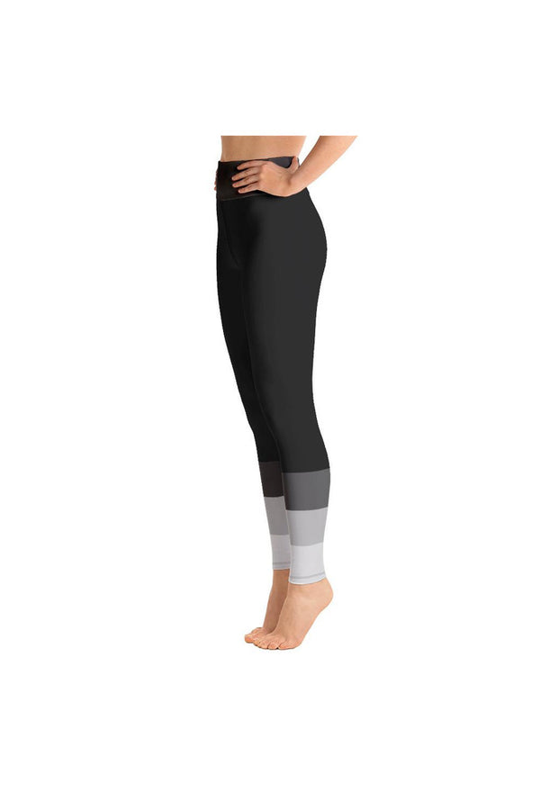 Shades of Gray Yoga Leggings - Objet D'Art