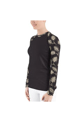 Pine Cone Women's Rash Guard - Objet D'Art