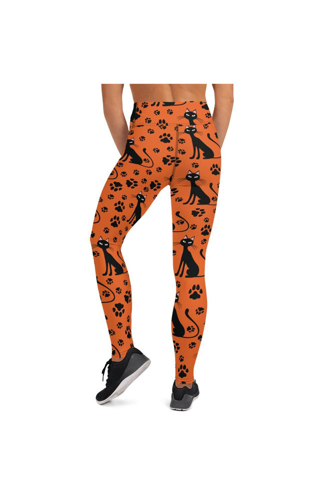 Cat Walk Yoga Leggings - Objet D'Art